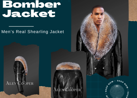 Men’s Real Shearling Jacket